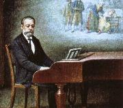 franz liszt smetana at bis piano oil painting